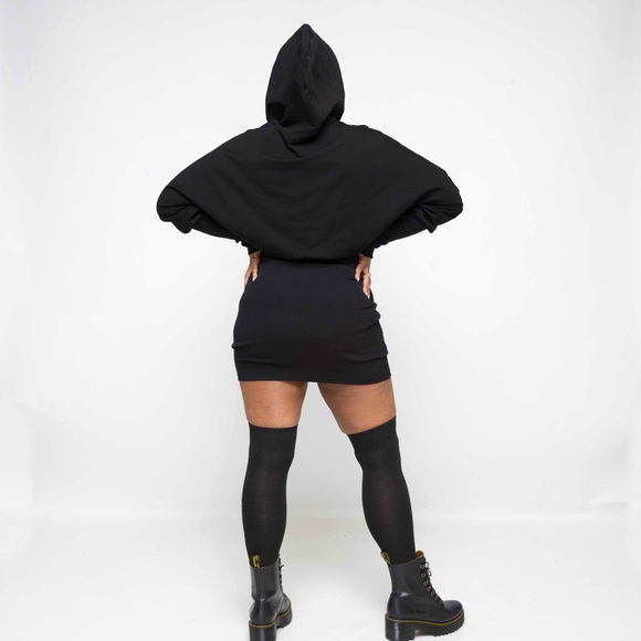 Hoodie Mini Dress - Picture 3 of 3